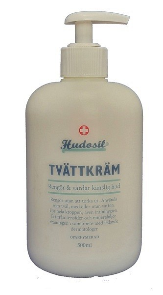 Tvättkräm Hudosil 500ml oparfymerad