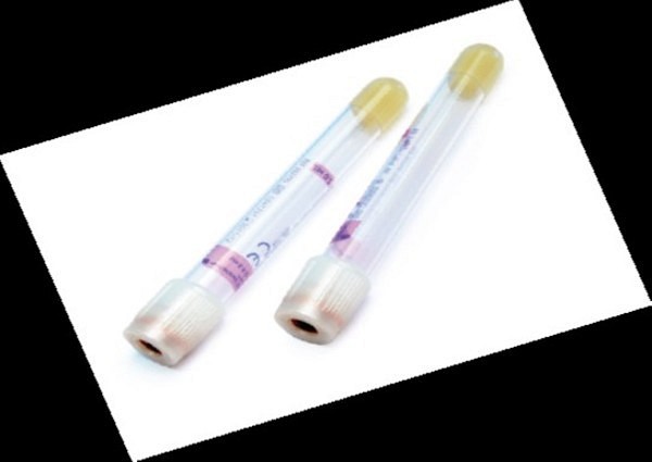 Vakuumrör BD Vacutainer PPT, K2-EDTA, 7/5 ml, gel, pärl, transp. etikett