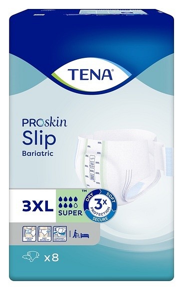 Inko skydd Tena Slip Super Bariatric 2XL. Höft 163-178cm, PABS 1029ml