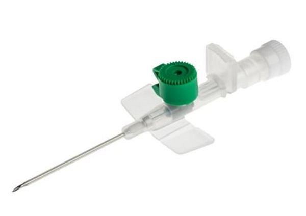 PVK Venflon Safety 1,3x45mm grön. Steril, med injektionsport