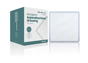 Superabsorberande förband Kliniderm Superabsorbent 10x20cm steril