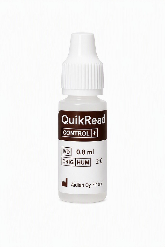 Quickread GO fobt positive kontroll 0,8ml kylvara