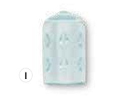 Instrumentskydd för engångsbruk i PVC, 20mm 10mmØ transparent, 100-pack