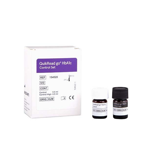 Quikread go hba1c control set
