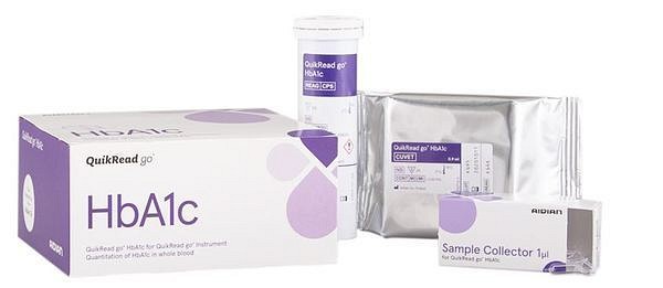 Quikread go hba1c med quikread go provtagnings kyvett 1µl