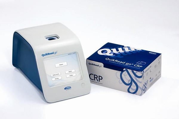 Quikread go CRP 50 test/kit kapillärrör och pistonger kylvara