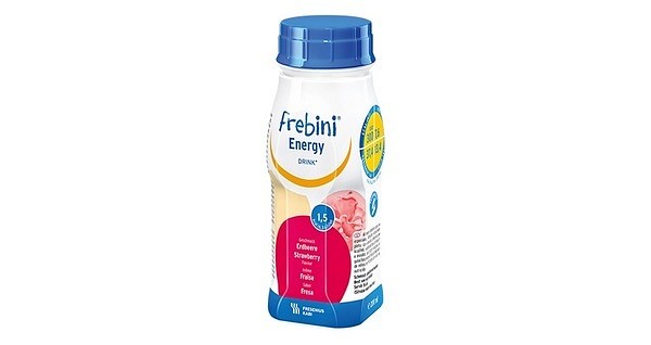 Frebini Energy Drink Jordgubb 4x200ml Vnr 845445