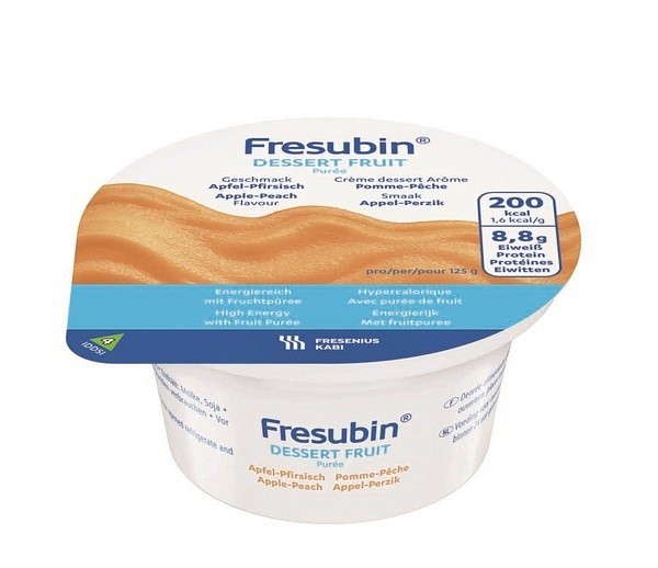 Fresubin Dessert Äpple/Persika 4x125gram Vnr 844715