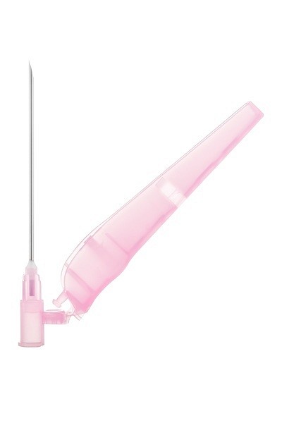 Injektionskanyl Sol-Care 1,2x50mm rosa. Steril, PVC-fri stickskyddad