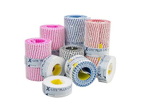 Gipsbinda X-Lite Plus 12,5cmx1,8m hot pink