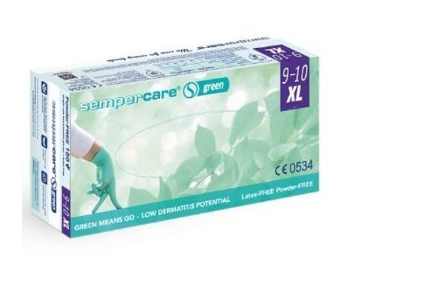 Handske undersök Sempercare Green XL