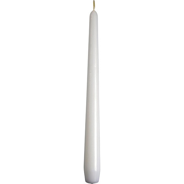 Antikljus Gastro-Line 25cm vit brinntid 8 timmar 100% paraffin