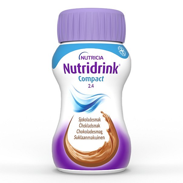 Nutridrink Compact Chokladsmak 4 X 125 ml Vnr 900829