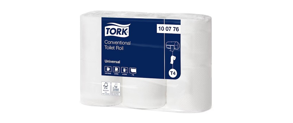 Toalettpapper Tork Universal 51m T4 1-lag universal EU-Ecolabel
