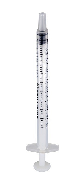 Spruta GBUK Luer Slip 1ml