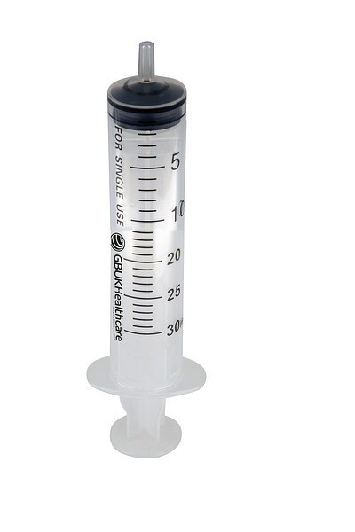 Spruta GBUK Luer Slip 30ml