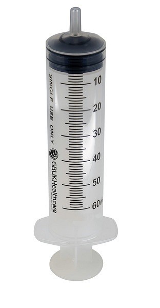 Spruta GBUK Luer Slip 60ml