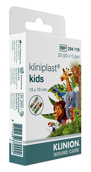 Kliniplast kids 20 strip/pack