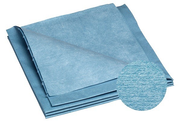Engångslakan EasiTex 80x115cm blå utan barriär
