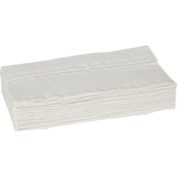 Tvättlapp tissue 9-lags 19x26cm med greppflik vit Svanenmärkt