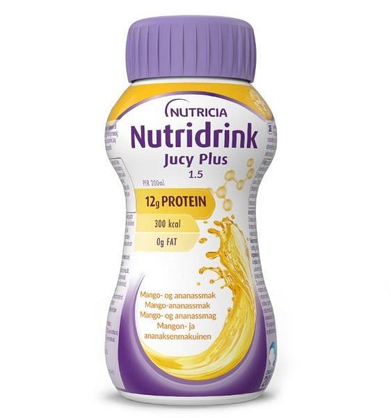 Nutridrink Jucy Plus Mango-Ananassmak 4x200ml Vnr 900862