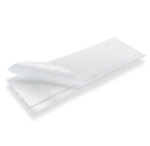 Engångsmopp förfuktad i plastfolie vit 43x13cm