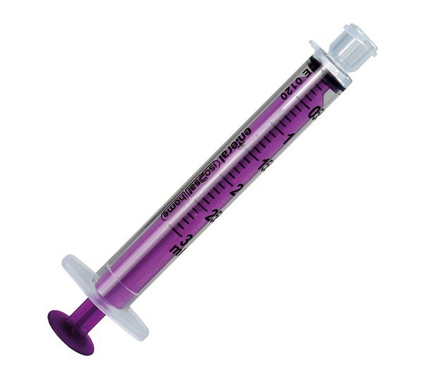 Enteral spruta ENFit, LDT, flergångs 1 ml, 100 stycken