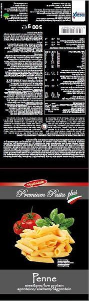 Premium pasta penne 500 g