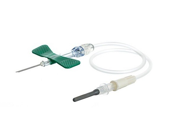 Venprovtagningsset Safety 0,8 x 19 mm, grön 21G, 190 mm, luer