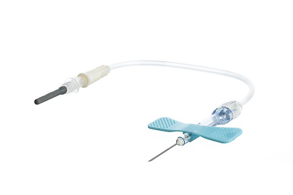 Venprovtagningsset Safety 0,64 x 19 mm, blå 23G, 100 mm, luer