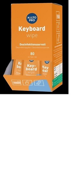 Tangentbordsrengöring Kiilto Pro Keyboard wipes