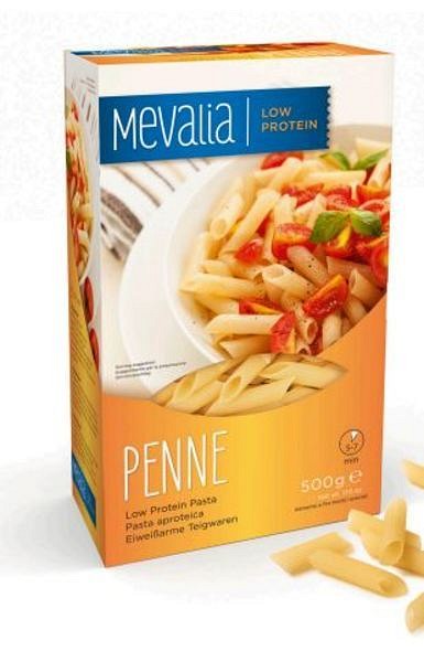 Mevalia Penne lågprotein pasta 500 gram Vnr 90009
