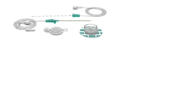 E-cath II Nrfit 21G cath 18G x 80mm fixocath