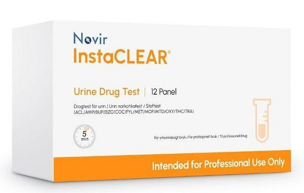 InstaCLEAR Multi 12-panel drogtest (urin). 25-pack
