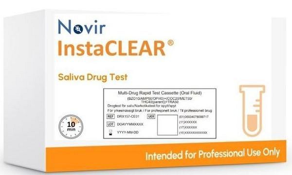 InstaCLEAR Multi 7-panel drogtest (saliv). 25-pack