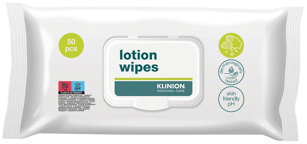 Klinion, våtservetter