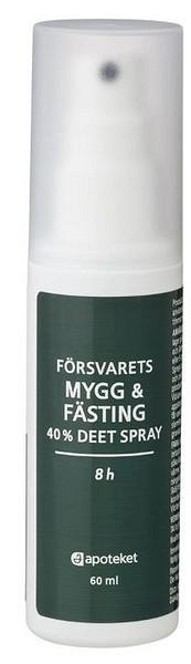 Försvarets mygg och fästingspray, 60ml