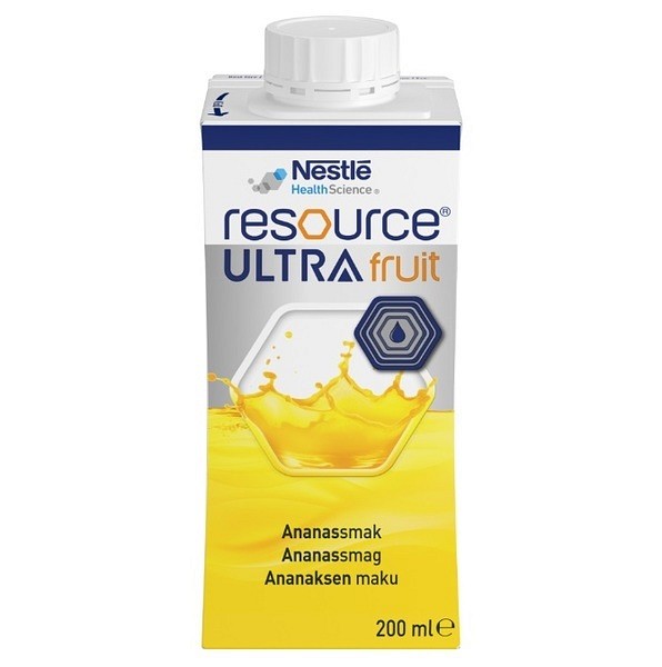 Resource Ultra Fruit Ananas 4x200ml Vnr 900731