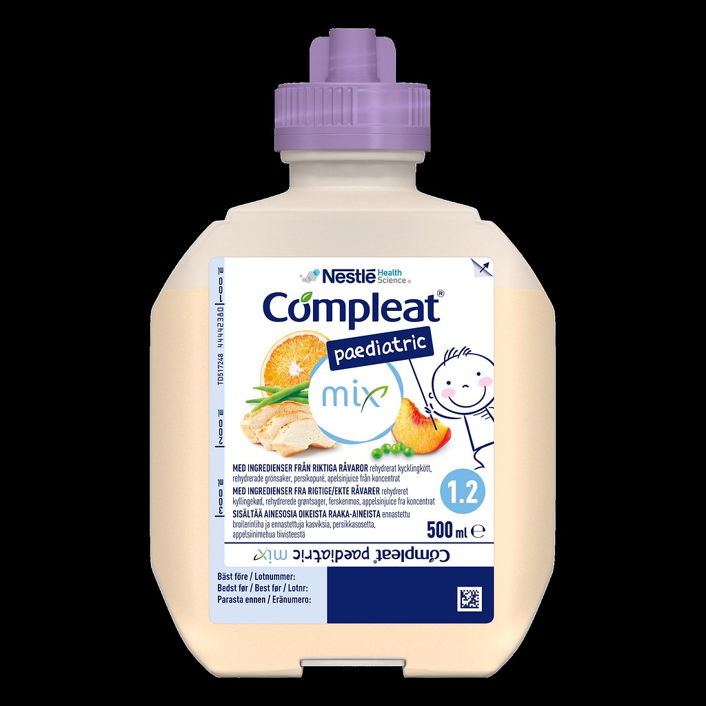 Compleat Paediatric Mix 12x500ml Vnr 900751