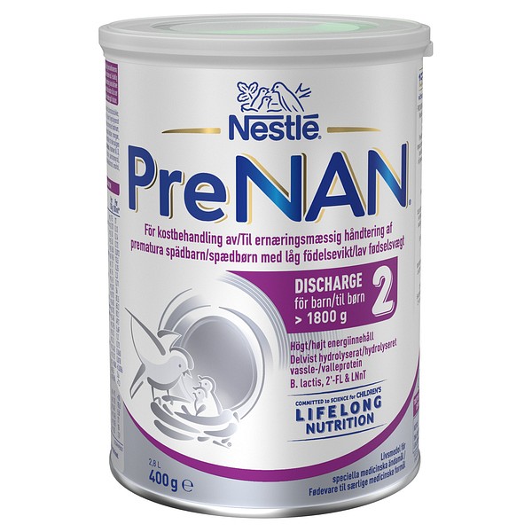 PreNAN Discharge pulver 400 gram Vnr 900754