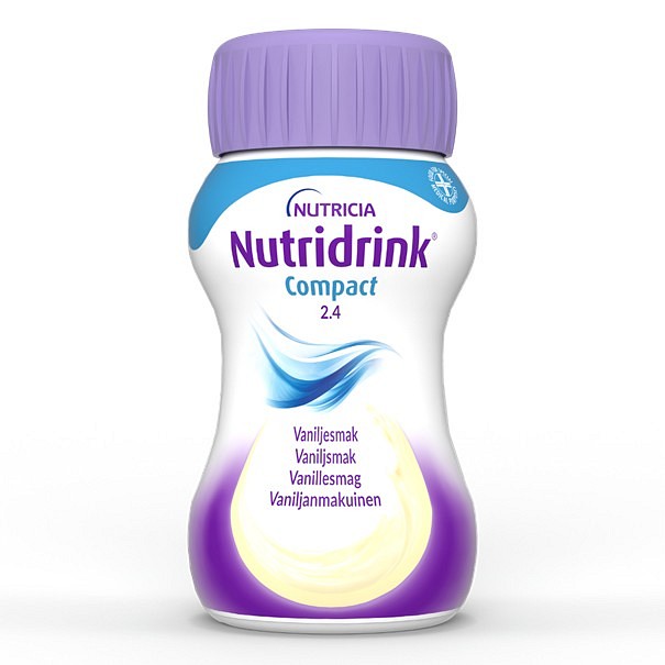 Nutridrink Compact Vaniljsmak, 4 x 125 ml Vnr 900833