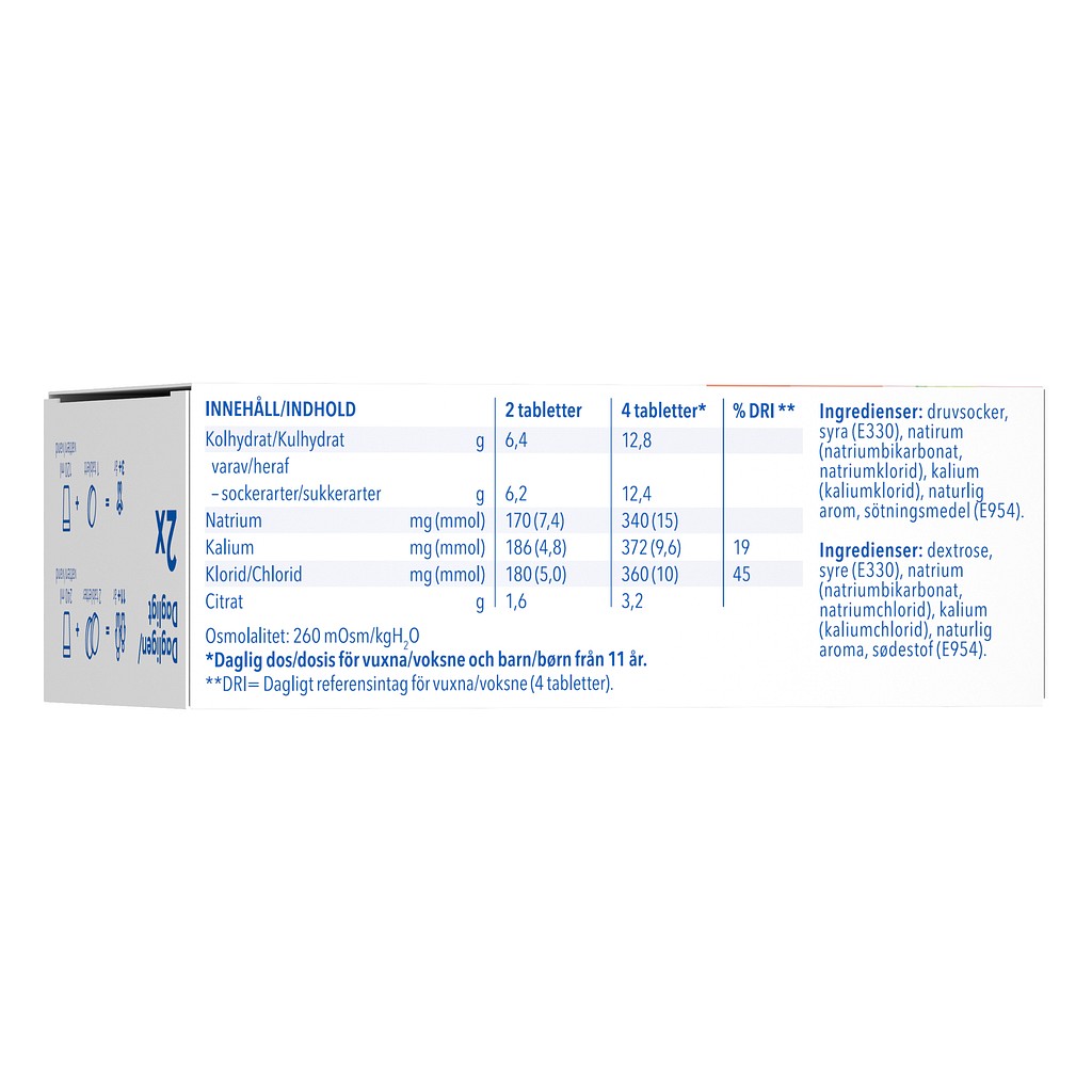 Resorb jordgubb-lime tabletter 2x10 st Vnr 900707
