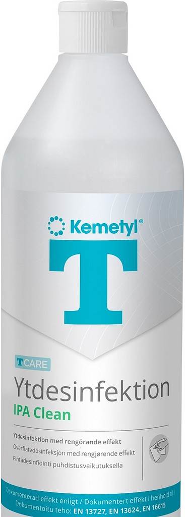 Ytdesinfektion T-Care IPA Clean 1L