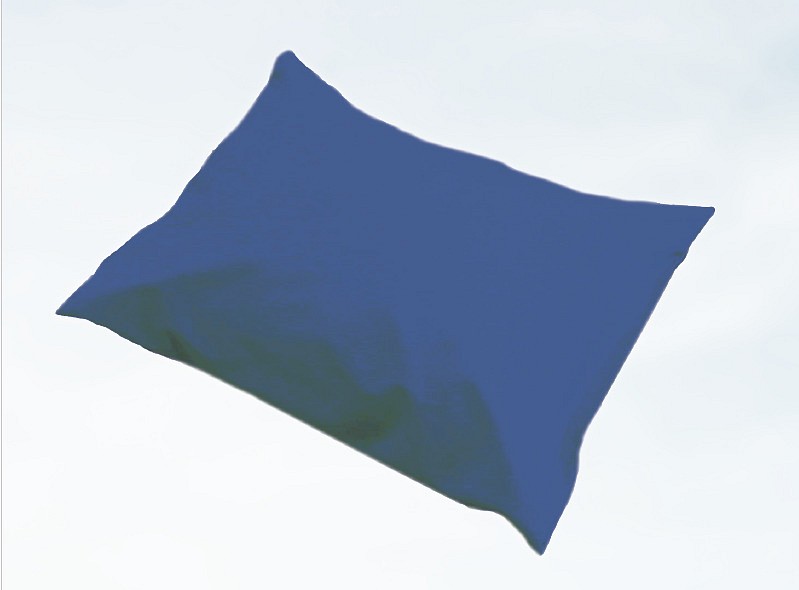 RX Kuddöverdrag 50x70cm blå polyureutanväv vätsketät