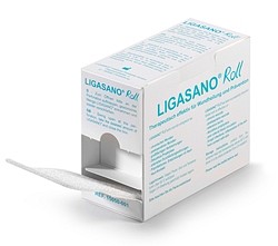 Skumförband Tamponad Ligasano 5 x 0,3 cm x 3 m ren