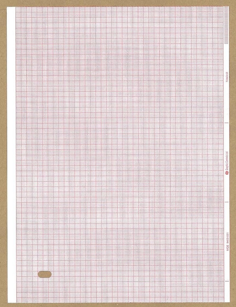 EKG-papper, 210x280mm, 300 ark/bunt