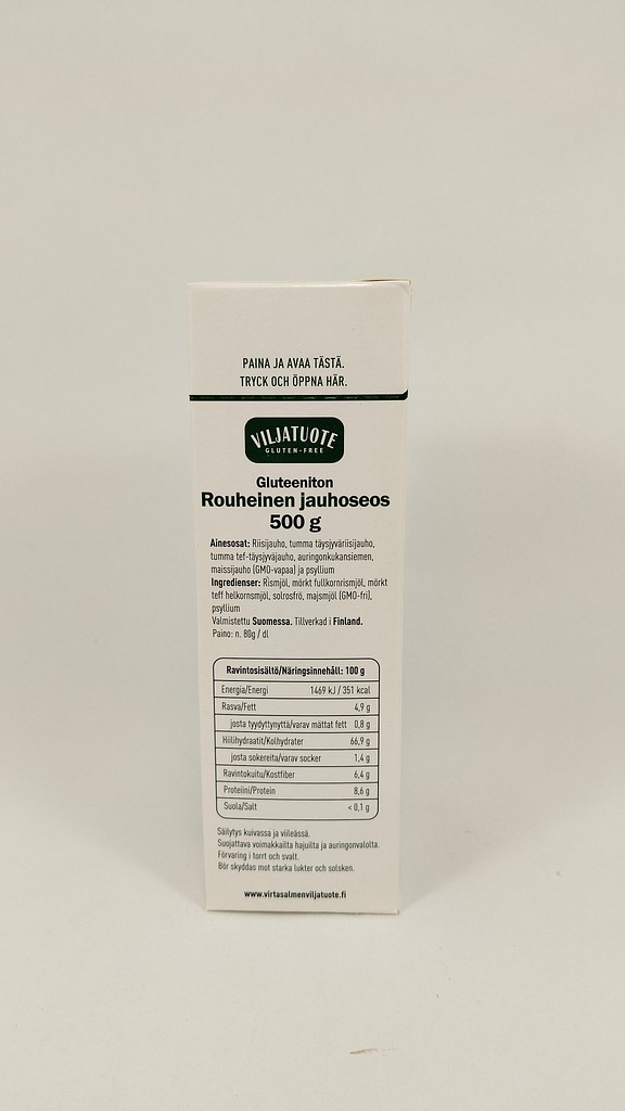 Viljatuote glutenfri grovmalen mjölmix 500g