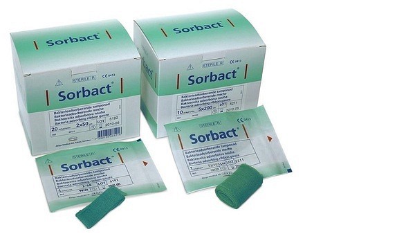 Tamponad Sorbact 2x50cm steril