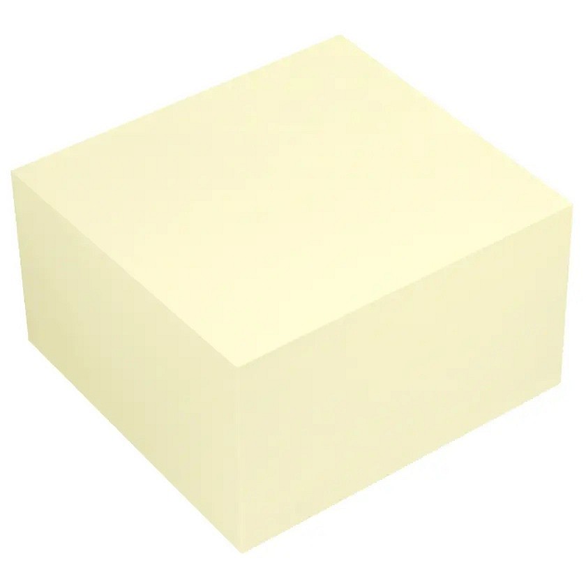 Notiskub Info 75 x 75 mm 400 Blad Gul