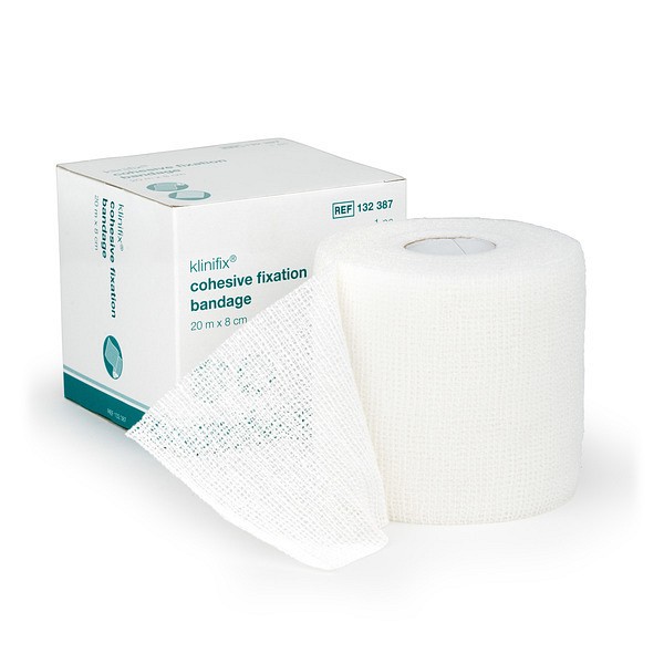 Fixeringsbinda Klinifix Cohesive 8cmx20m